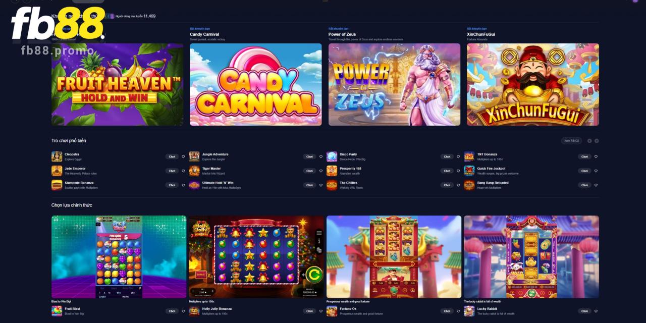 Sảnh game 10 Slots vô vàn game hấp dẫn